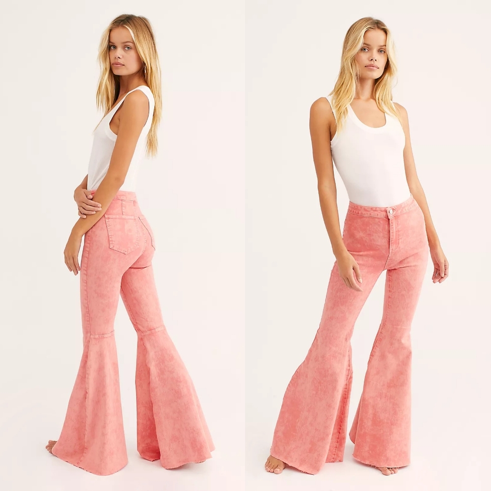 NWT Free People Float On Flare Jeans Size 25